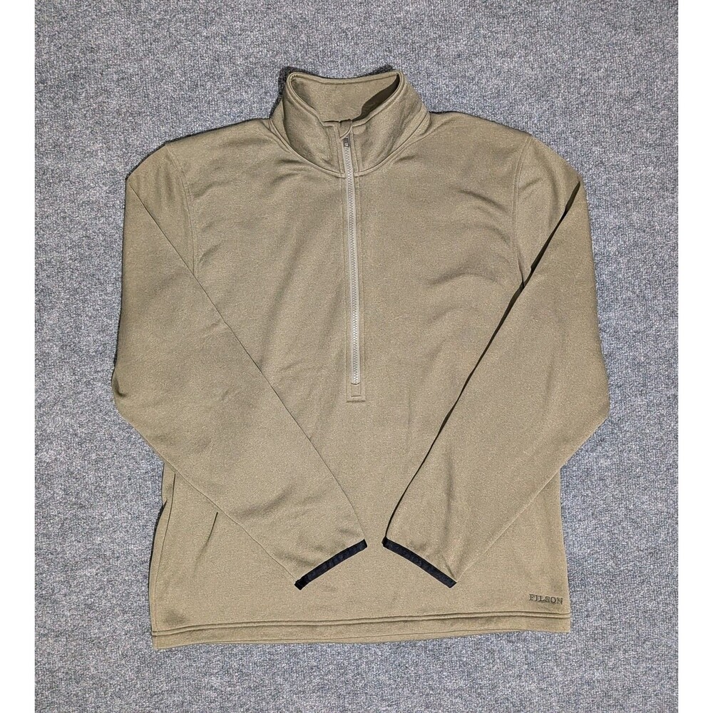 Filson Pullover Mens Large Polartec Green